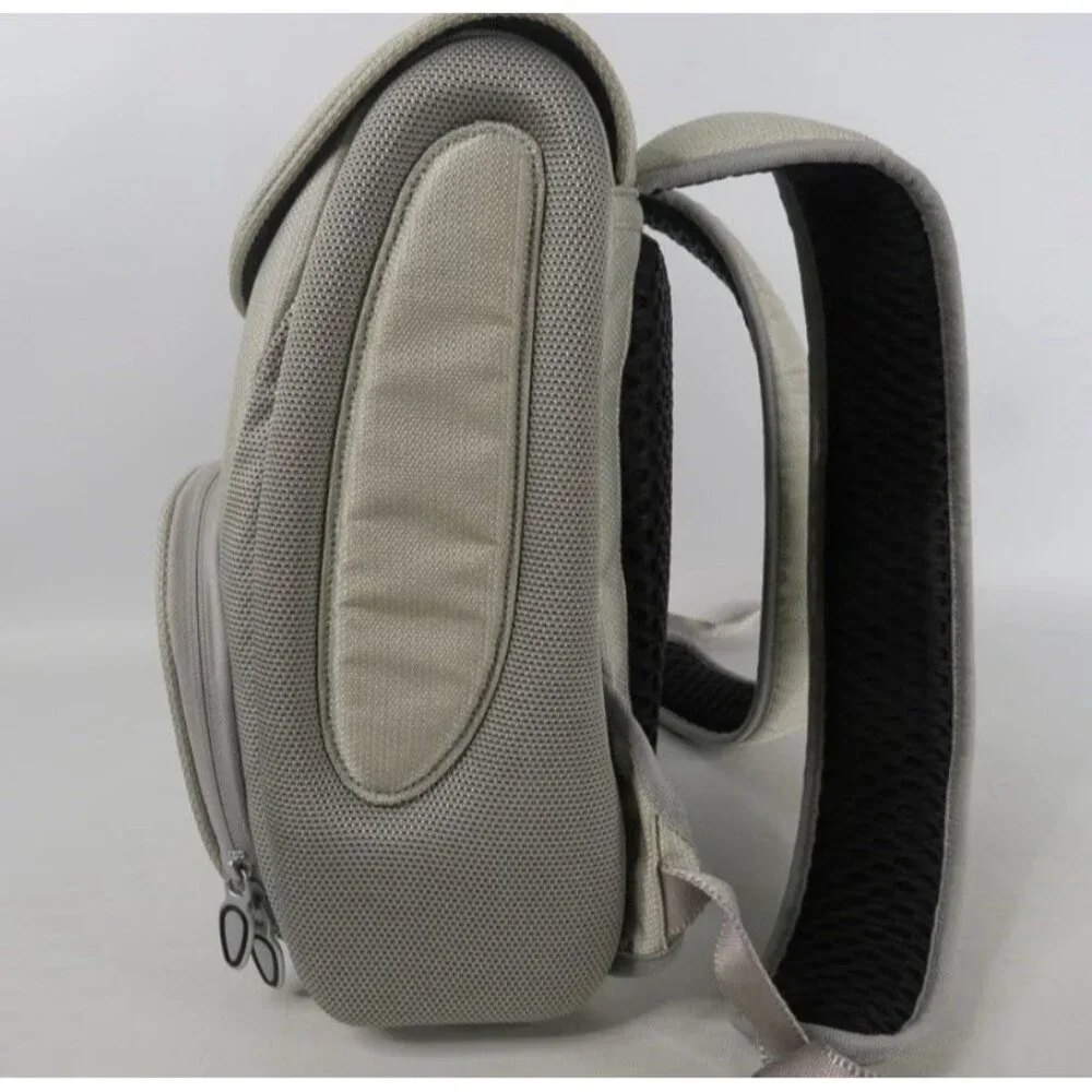 Tumi T3 Computer Laptop Silver Gray Backpack 6480ALU